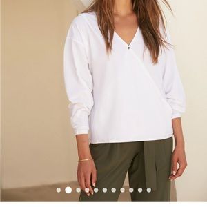 Aday That’s A Wrap top White